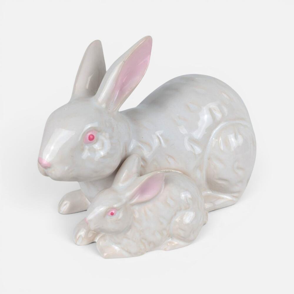 1970s Rosenthal Netter Ceramic Bunny Figurine